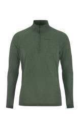 Craft ADV Subz Wool LS Tee 3 – Bluză de alergare cu merinos și fermoar scurt - Verde