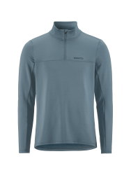 Craft Core Gain Midlayer – Bluză strat intermediar cu fermoar scurt - Albastru (376000)