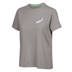 INOV8 Graphic Tee SS Brand W – Tricou din bumbac cu imprimeu - Gri