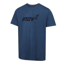 INOV8 Graphic Tee SS INOV8 – Tricou din bumbac cu imprimeu - Albastru închis