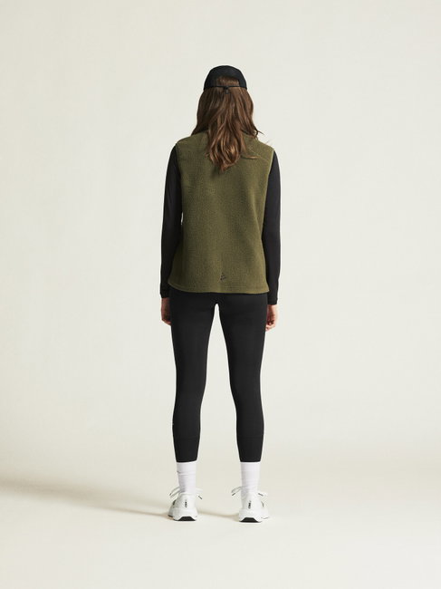 Craft ADV Explore Pile Fleece Vest W – Vestă fleece pufos - Verde