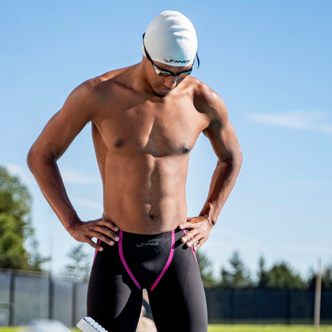 Finis - costum concurs inot barbati - R3 Ascent Jammer - Negru / roz