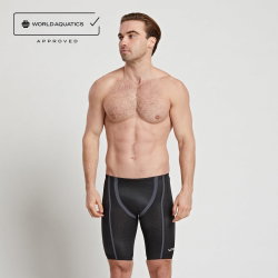 Finis - costum concurs inot barbati - HydroX Jammer - Negru / gri