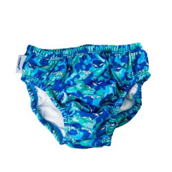 Finis - scutec inot reutilizabil - Swim Diaper Print - cu imprimeu - Camuflaj rechin