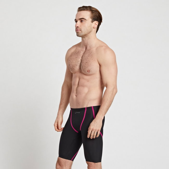 Finis - costum concurs inot barbati - R3 Ascent Jammer - Negru / roz