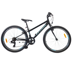 Bicicleta copii mtb CROSS Speedster 26 Steel - Black | 10-13 ani