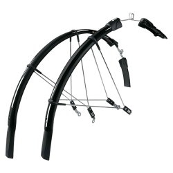 Aparatori bicicleta SKS Raceblade Long - Black | Set