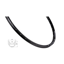 Janta Force XC Basic Disc 622x19 36H black