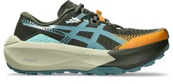 Pantofi alergare trail ASICS Trabuco Max 5 - kaki Vintage Khaki | Foggy Teal | amortizare maximă
