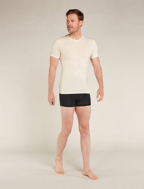 Boxeri Merino Icebreaker 125 Anatomica Cool-Lite - negru Black