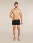 Boxeri Merino Icebreaker 125 Anatomica Cool-Lite - negru Black