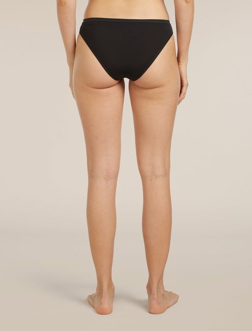 Chilot Merino Icebreaker 150 Siren Bikini 2 Pack - negru Black