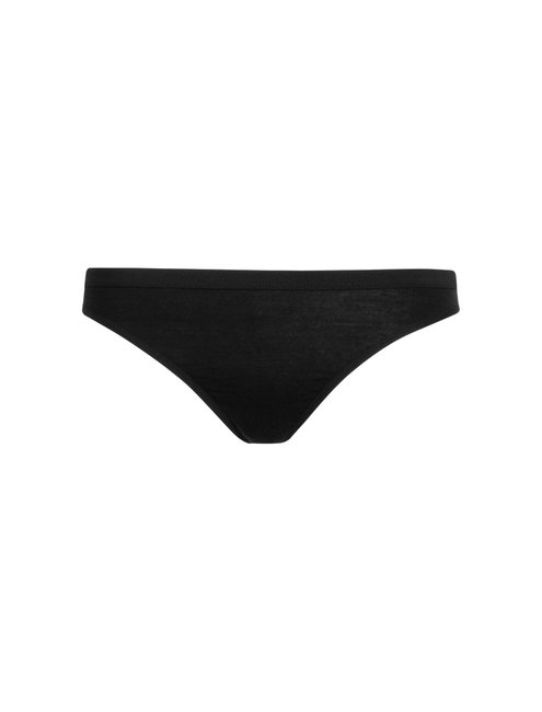 Chilot Merino Icebreaker Siren Thong - negru Black