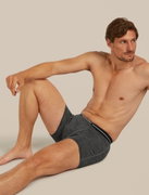 Boxeri Merino Icebreaker Anatomica - gri Gritstone Hthr/negru