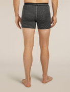 Boxeri Merino Icebreaker Anatomica - gri Gritstone Hthr/negru