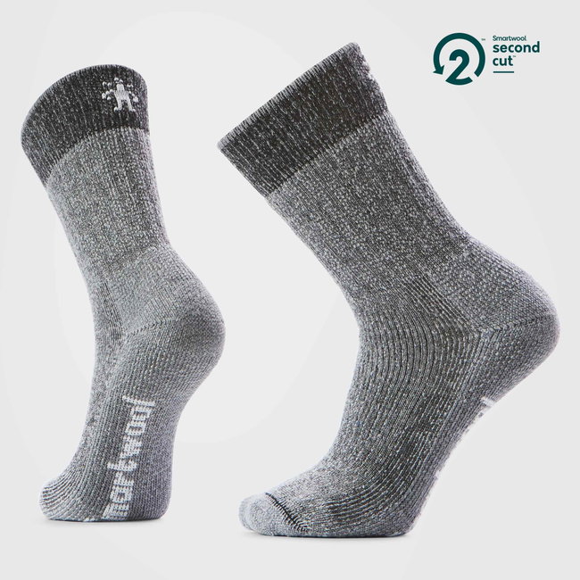 Șosete Merino hiking Smartwool Hike Classic - negru | Crew | Full Cushion