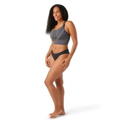 Chilot Merino Smartwool Intraknit Bikini - negru, seamless