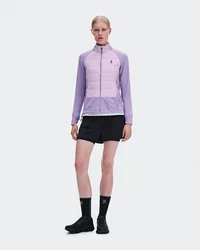 Jachetă hibridă On Weather Hybrid Jacket W - mov Mallow | Foxglove
