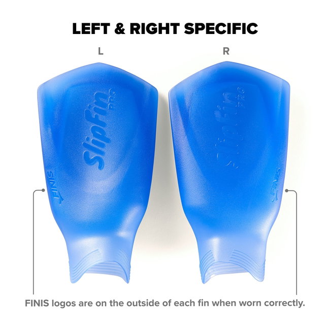 Labe înot Finis SlipFin Pro - albastru marin