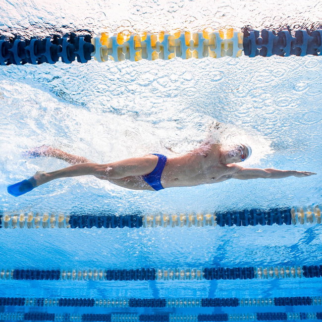 Labe înot Finis SlipFin Pro - albastru marin