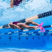 Labe înot Finis SlipFin Pro - roz intens