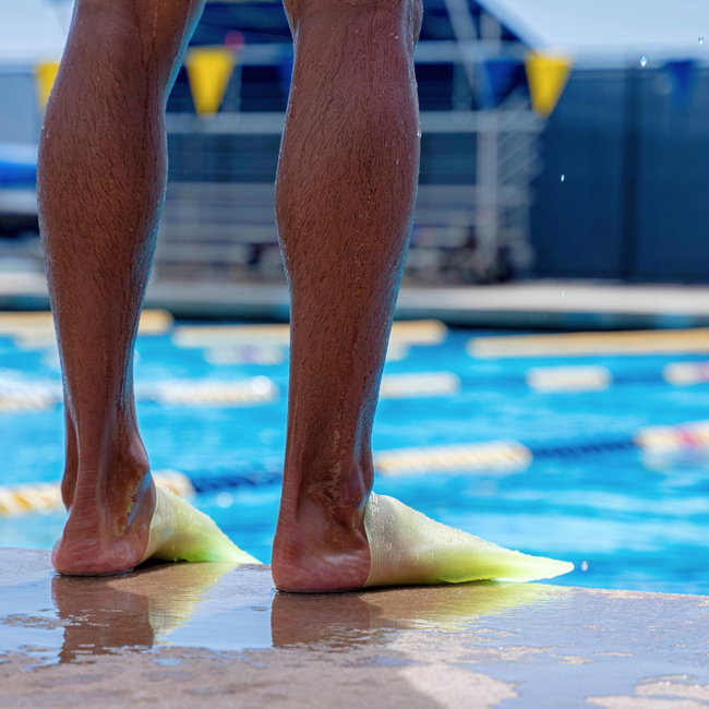 Labe înot Finis SlipFin Pro - verde electric