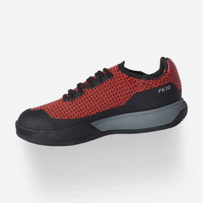 Pantofi ciclism MTB DMT FK10 - coral/negru