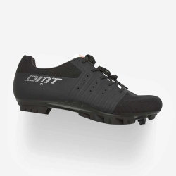 Pantofi ciclism MTB DMT KM4 PJ - negru/alb