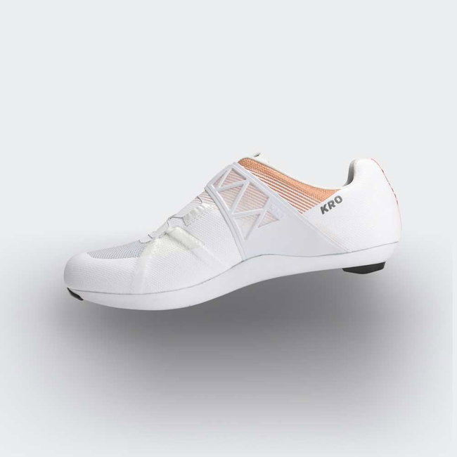 Pantofi ciclism șosea DMT KR0 EVO 2025 - alb/bronz
