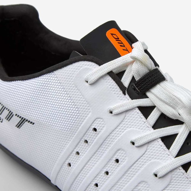 Pantofi ciclism șosea DMT KR4 PJ - alb/negru
