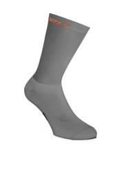 Huse pantofi ciclism DMT Aero Race Sock - gri/portocaliu