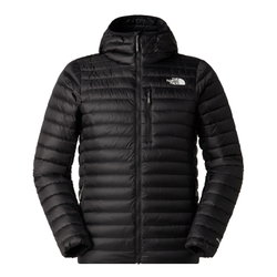 Geacă de puf The North Face Bettaforca LT Down Hoodie pentru bărbați - negru Black | Smoked Pearl | Windwall, nailon reciclat