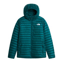 Geacă de puf The North Face Bettaforca LT Down Hoodie pentru bărbați - verde petrol Pacific Teal | Restorative Teal | Windwall, nailon reciclat