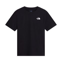Tricou The North Face Vertical Regular Graphic pentru bărbați - negru Black | bumbac și poliester
