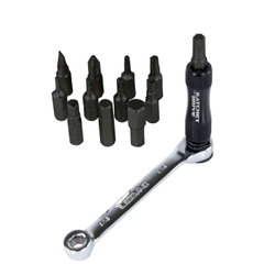Cheie cu clichet Lezyne Ratchet Kit - Negru/Nichel
