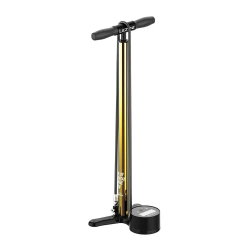 Pompă de podea Lezyne 18K Digital Drive w/ Presta - auriu/negru