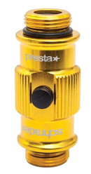 Cap pompă (chuck) Lezyne ABS Flip Chuck Std - auriu