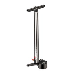 Pompă de podea Lezyne CNC Digital Drive 3.5 - argintiu lucios