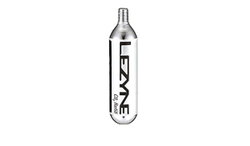 Cartușe CO2 Lezyne 25g - cutie bulk 180 bucăți, logo personalizat - argintiu