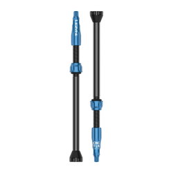 Valvă tubeless Lezyne CNC TLR Valve 80mm - albastru