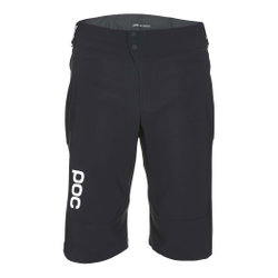 Pantaloni scurți ciclism MTB POC Essential MTB Shorts - Uranium Black