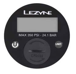 Manometru pompă Lezyne 350 PSI Digital Gauge - negru