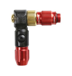 Cap pompă (chuck) Lezyne ABS-1 Pro HP Chuck Braided - roșu