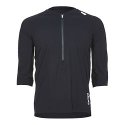 Tricou ciclism POC Resistance Enduro 3/4 Jersey - Uranium Black