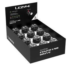 Lumină față Lezyne LED Femto USB Drive Box Set Front - Negru