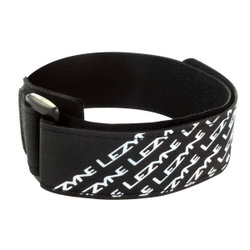 Curea universală Lezyne Universal Strap - Negru / Logo Alb