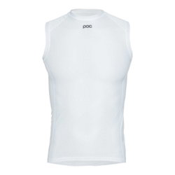 Vestă ciclism POC Essential Sleeveless Layer - Hydrogen White