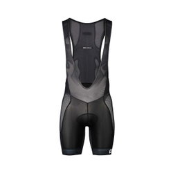 Pantaloni scurți ciclism cu bretele POC MTB Air Layer Bib Shorts - Uranium Black