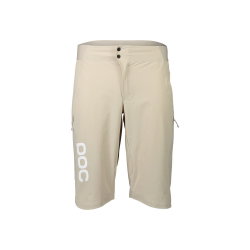Pantaloni scurți ciclism MTB POC Guardian Air Shorts - Light Sandstone Beige
