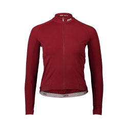 Tricou ciclism termic cu mânecă lungă POC Ambient Thermal Jersey W - Garnet Red